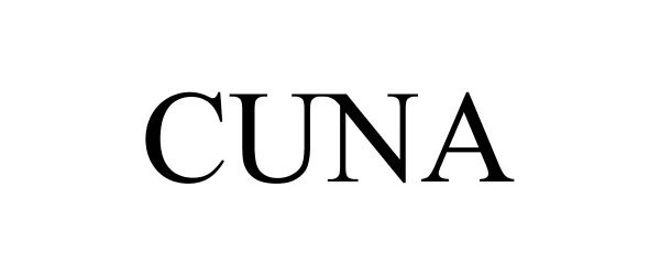 Trademark Logo CUNA