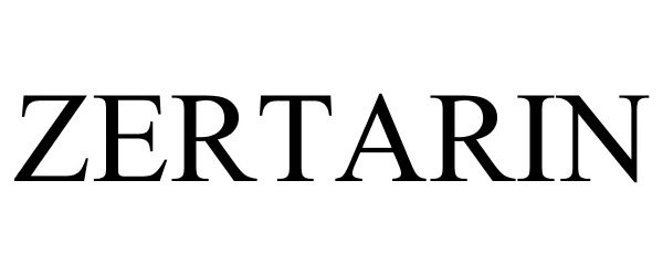 Trademark Logo ZERTARIN