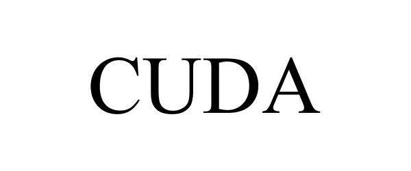 Trademark Logo CUDA