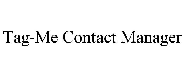  TAG-ME CONTACT MANAGER