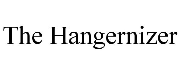 Trademark Logo THE HANGERNIZER