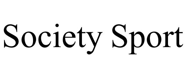  SOCIETY SPORT