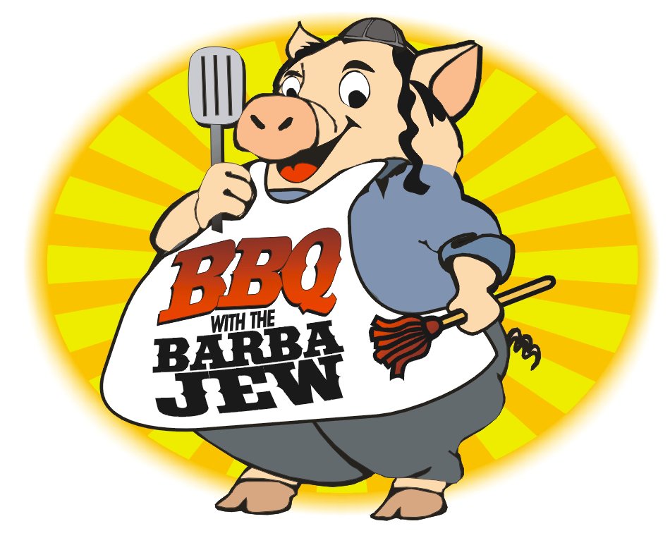 Trademark Logo BBQ WITH THE BARBA JEW