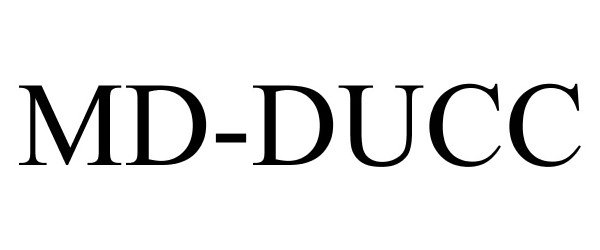 Trademark Logo MD-DUCC