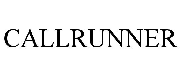 Trademark Logo CALLRUNNER