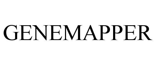 Trademark Logo GENEMAPPER