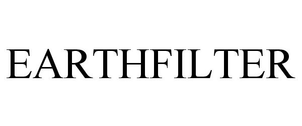 Trademark Logo EARTHFILTER