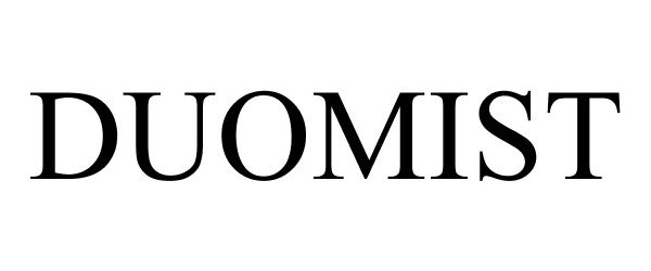 Trademark Logo DUOMIST