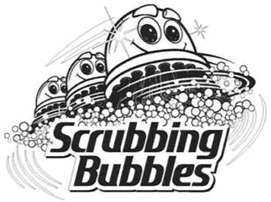 Trademark Logo SCRUBBING BUBBLES