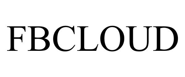 Trademark Logo FBCLOUD