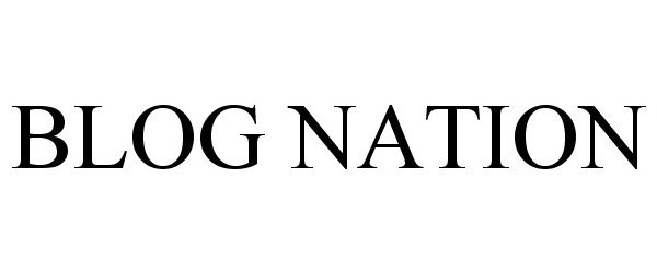 Trademark Logo BLOG NATION