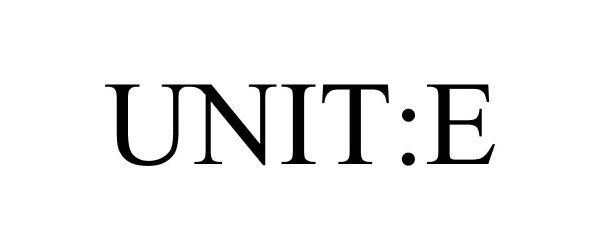 Trademark Logo UNIT:E