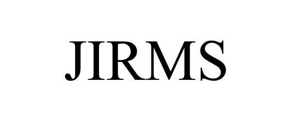 Trademark Logo JIRMS