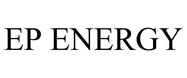 Trademark Logo EP ENERGY
