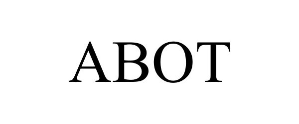 Trademark Logo ABOT