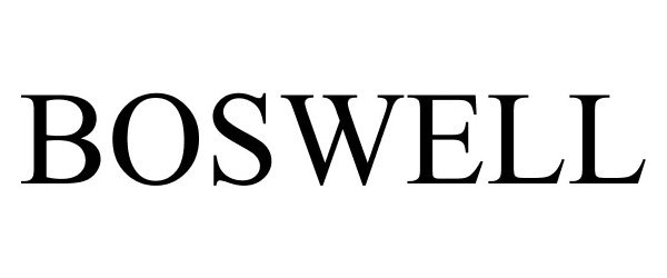 Trademark Logo BOSWELL