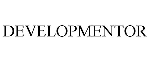 Trademark Logo DEVELOPMENTOR