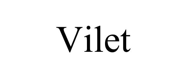 Trademark Logo VILET
