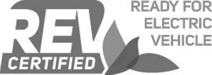 Trademark Logo REV CERTIFIED READY FOR ELECTRIC VEHICLE