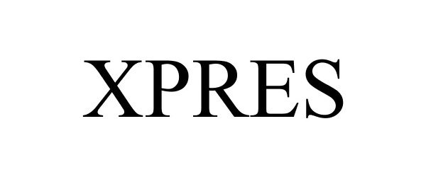 Trademark Logo XPRES