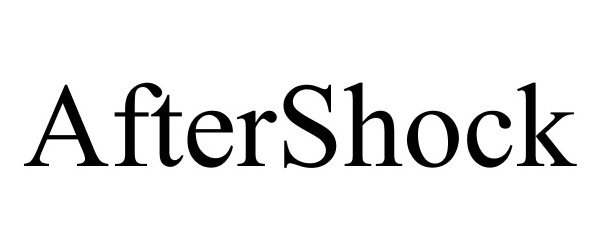 Trademark Logo AFTERSHOCK