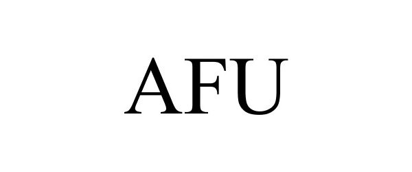 Trademark Logo AFU