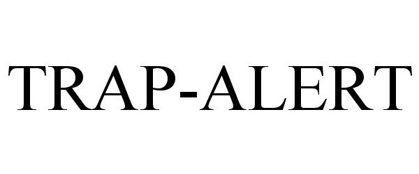 Trademark Logo TRAP-ALERT