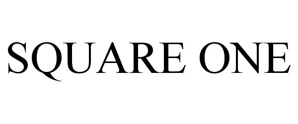 SQUARE ONE