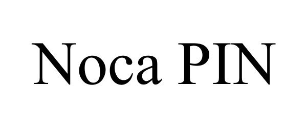 Trademark Logo NOCA PIN