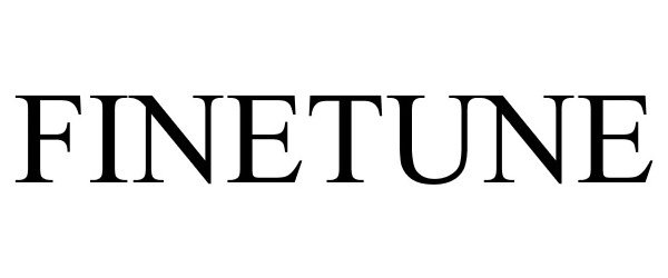Trademark Logo FINETUNE