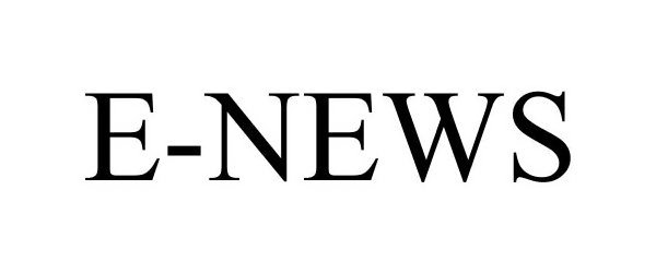 Trademark Logo E-NEWS