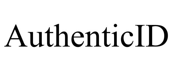 Trademark Logo AUTHENTICID