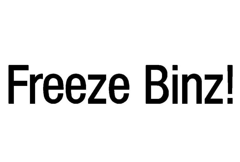 Trademark Logo FREEZE BINZ!