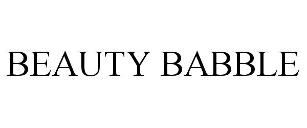 Trademark Logo BEAUTY BABBLE