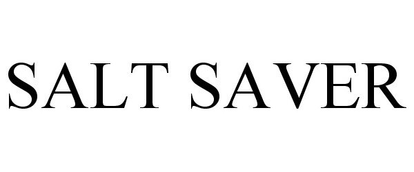 Trademark Logo SALT SAVER
