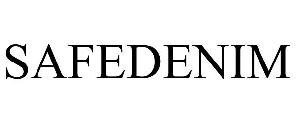 Trademark Logo SAFEDENIM