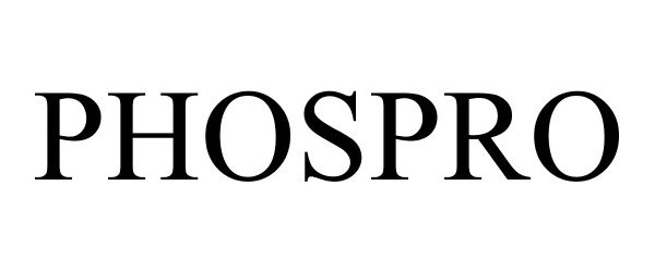 Trademark Logo PHOSPRO