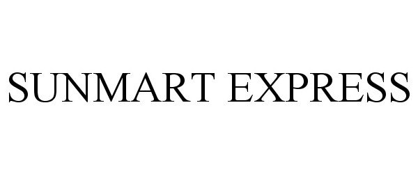 Trademark Logo SUNMART EXPRESS