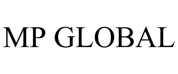 Trademark Logo MP GLOBAL