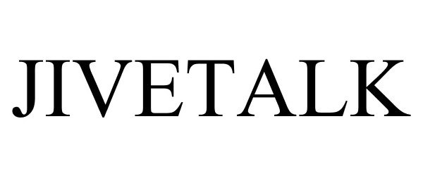 Trademark Logo JIVETALK