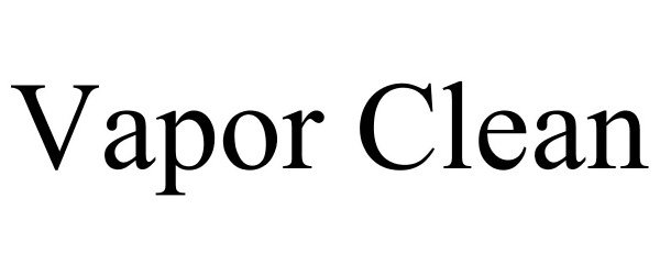 Trademark Logo VAPOR CLEAN