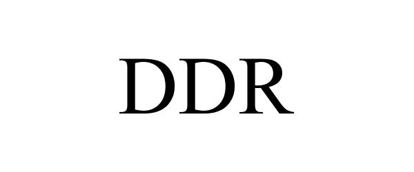 Trademark Logo DDR