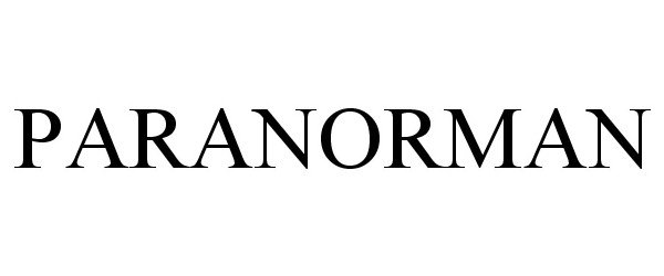 Trademark Logo PARANORMAN