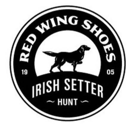 Trademark Logo RED WING SHOES 1905 IRISH SETTER HUNT