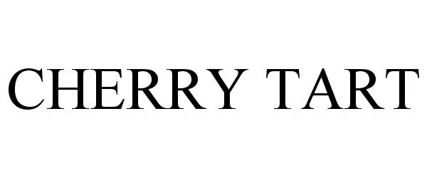  CHERRY TART
