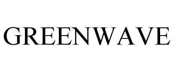 Trademark Logo GREENWAVE