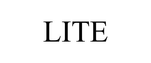 Trademark Logo LITE