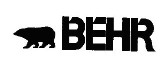 Trademark Logo BEHR