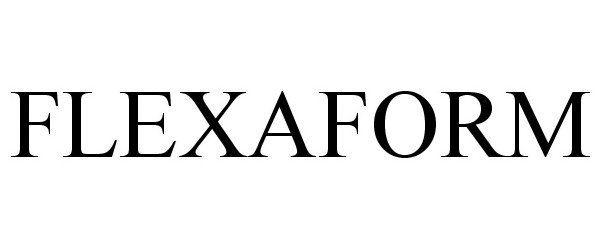 Trademark Logo FLEXAFORM