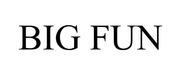 Trademark Logo BIG FUN